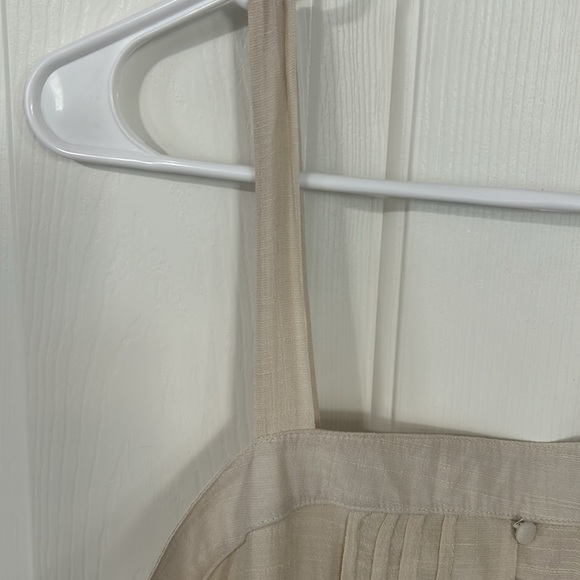 NAIF Cream Spaghetti Strap Dress - Picture 8 of 10